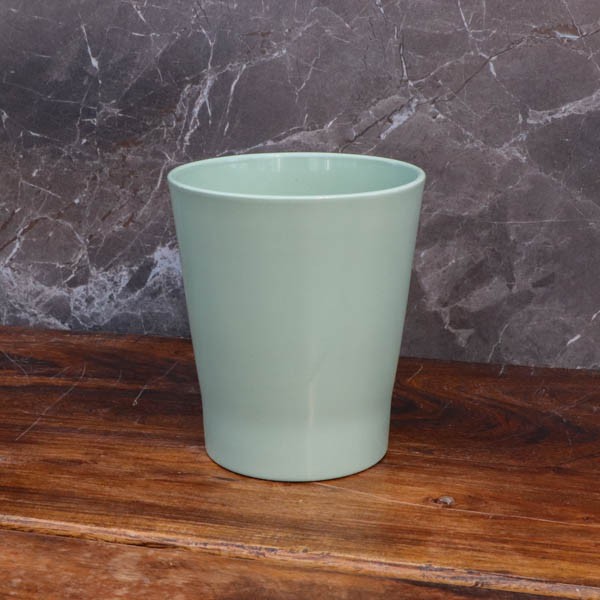 Cache-pot orchidée "Rio" VERT AMANDE ø12cm