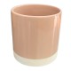 Cache-pot orchidée ROSE PALE "Madagascar" coloré ø12 cm